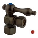 Kingston Brass CC4440 Vintage Angle Stop w/ 1/2" IPS x 1/2" OD Compression w/ lever handles