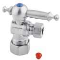 Kingston Brass CC53301TL Vintage Angle Stop w/ 5/8" OD Compression x 3/8" OD Compression