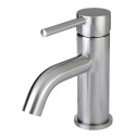 Fauceture LS822 Single Lever Handle Lavatory Faucet with Push Button Drain, Satin Nickel