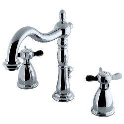 Kingston Brass KB197 Widespread Lavatory Faucet with Retail Pop-Up