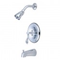Kingston Brass KB1631CFL Century Single Handle Tub & Shower Faucet