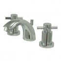Kingston Brass KS295 Two Handle 4" to 8" Mini Widespread Lavatory Faucet w/ cross handles