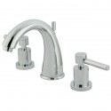 Kingston Brass KS2961DL Two Handle 8" to 16" Widespread Lavatory Faucet w/ Brass Pop-up
