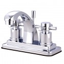 Kingston Brass KS4648DX Concord Two Handle 4" Centerset Lavatory Faucet w/ cross handles