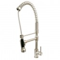 Kingston Brass KS8978DL Concord Cusinxel Single Handle Pull-Down Kitchen Faucet