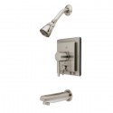 Kingston Brass KB86580DL Concord Single Handle Tub & Shower Set