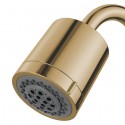 Kingston Brass KX8612 Concord PVC 2 Function Shower Head, Polished Brass Concord