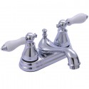 Kingston Brass FS3606PL Fauceture English Classic Two Handle 4" Centerset Lavatory Faucet, Naples Bronze