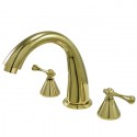 Kingston Brass KS236 Two Handle Roman Tub Faucet