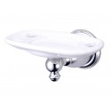 Kingston Brass BA7976C English Vintage Wall Mount Toothbrush & Tumbler bathroom-accessories, Bright Chrome
