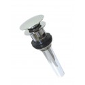 Kingston Brass EV600 Fauceture Push Pop-up Drain w/ Overflow Hole