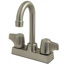 Kingston Brass GKB460SN Water Saving Franklin Centerset Bar Faucet, Satin Nickel