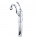 Kingston Brass KB142 Georgian Single Handle Vessel Sink Faucet w/ Optional Cover Plate