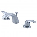 Kingston Brass KB6959LL Legacy Two Handle 4" to 8" Mini Widespread Lavatory Faucet w/ Retail Pop-up