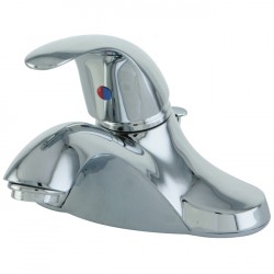 Kingston Brass FB6541LL 4-inch centerset Lavatory Faucet, Polished Chrome