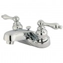 Kingston Brass GKB252AL Water Saving Magellan Centerset Lavatory Faucet w/ AL Lever Handles & ABS Pop-Up