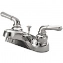 Kingston Brass GKB252 Water Saving Magellan Centerset Lavatory Faucet w/ Lever Handles & ABS Pop-Up