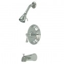 Kingston Brass KB263 Magellan Single Handle Tub Shower Faucet