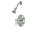 Kingston Brass KB2639MLSO Milano Single MLSO Handle Shower Faucet