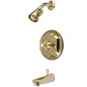 Kingston Brass KB4638ZX Millennium Tub/Shower Faucet, Satin Nickel