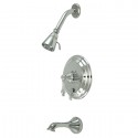 Kingston Brass KB363 Restoration Single Handle Tub & Shower Faucet w/ AL lever handles