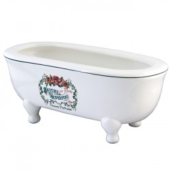 Kingston Brass BATUB Aqua Eden Savon Superfins 8" Double Ended Clawfoot Tub Decorative Soap Dish