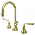 Kingston Brass KS298 8" to 16" Widespread Lavatory Faucet w/ Brass Pop-up