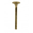 Kingston Brass K210A6 Trimscape 10" Raindrop Shower Arm, Polished Brass