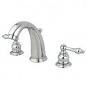 Kingston Brass KB981AL Victorian Two Handle 8" to 16" Widespread Lavatory Faucet w/ Retail Pop-up & AL lever handles