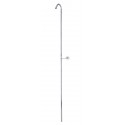 Kingston Brass CC3162 Vintage 62-inch Shower Riser With Wall Support