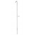 Kingston Brass CC316 Vintage 62-inch Shower Riser With Wall Support