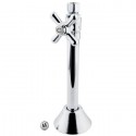 Kingston Brass CC8325 Vintage Straight Stop w/ 1/2" Sweat, 3/8" OD Compression Angle w/ cross handle