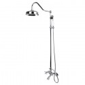 Kingston Brass CCK266 Vintage Clawfoot Tub Shower Combination