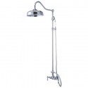 Kingston Brass CCK617 Vintage Clawfoot Tub Shower Combination