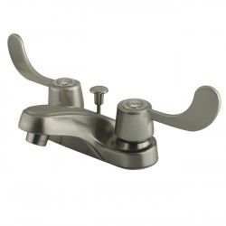 Kingston Brass GKB188 Water Saving Vista Centerset Lavatory Faucet w/ Blade Handless