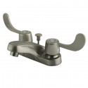 Kingston Brass GKB188LP Water Saving Vista Centerset Lavatory Faucet w/ Blade Handless