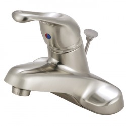 Kingston Brass FB518B 4-inch centerset Lavatory Faucet, Satin Nickel