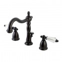 Kingston Brass KB1975WLL Widespread Lavatory Faucet with Retail Pop-Up, ORB
