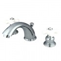 Kingston Brass GKB965PX Water Saving English Country Widespread Lavatory Faucet