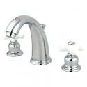 Kingston Brass GKB98 Water Saving English Country Widespread Lavatory Faucet w/ cross handles