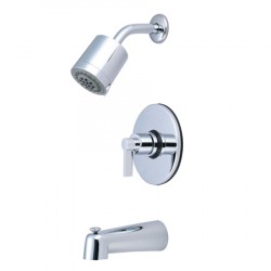 Kingston Brass KB669 NuvoFusion Single Handle Tub & Shower Faucet