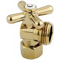 Kingston Brass CC13002X Vintage Angle Stop Valve w/ 1/2" IPS x 3/4" Hose Thread