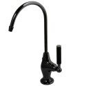 Kingston Brass NS3190DKL Gourmetier Water Onyx Cold Water Filtration Faucet, Black Nickel
