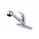 Kingston Brass GKB6701LLSP Water Saving Legacy Pull-out Kitchen Faucet, Chrome