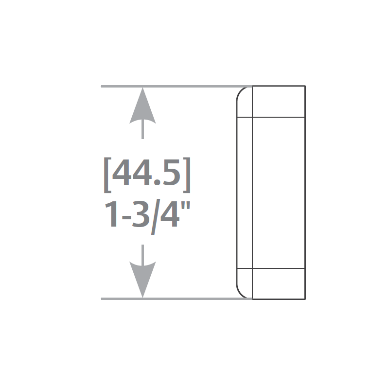 HES 9400 Slim line Surface Mounted Electric Strike