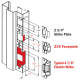 Trine 234 3000 Series 2-3/4" Faceplate