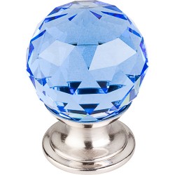 Top Knobs TK12 Blue Crystal Knob