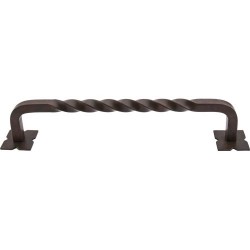 Top Knobs M1245 Normandy Twist Appliance Pull, Patina Rouge