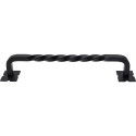 Top Knobs M1246 Normandy Twist Appliance Pull, Patina Black