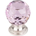 Top Knobs TK11 Pink Crystal Knob